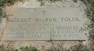 Toler grave marker