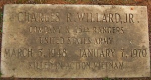 Willard grave marker